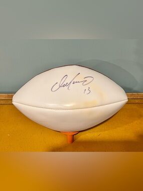 Authentic Dan Marino Signed Football and Tee